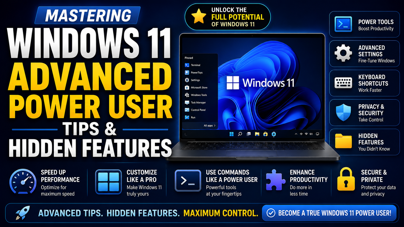 Mastering Windows 11: Advanced Power User Tips & Hidden Features